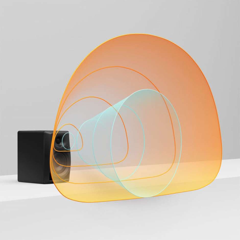 coppia di diffusori bluetooth per dj e prod nero