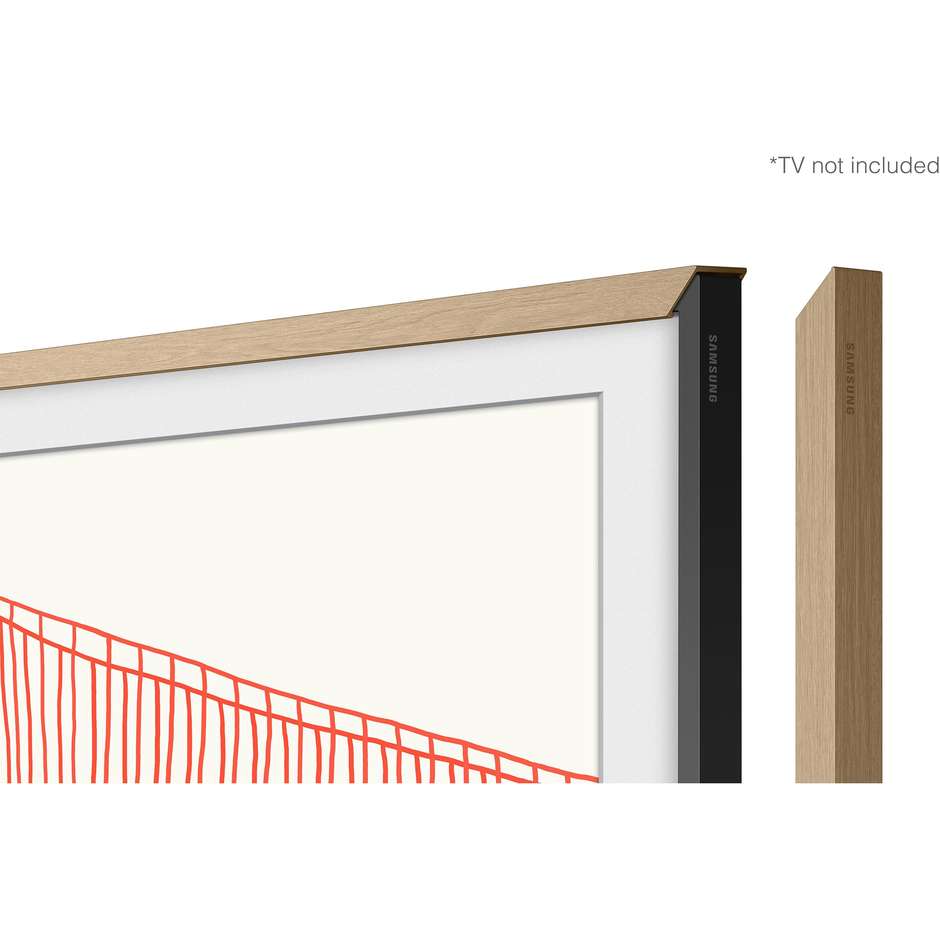 cornice frame 50" teak stile classico