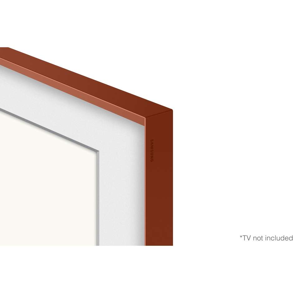 cornice frame 55" terracotta stile arrotondato