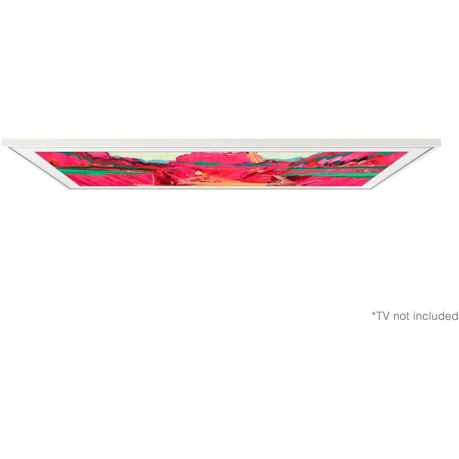 cornice frame 65" bianco compatibile con  "thefra