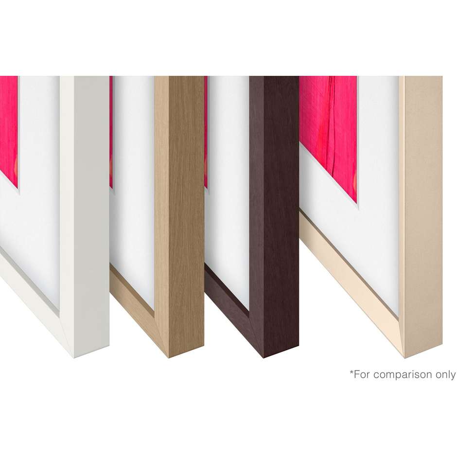 cornice frame 65" bianco compatibile con  "thefra