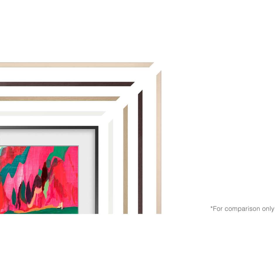 cornice frame 65" bianco compatibile con  "thefra
