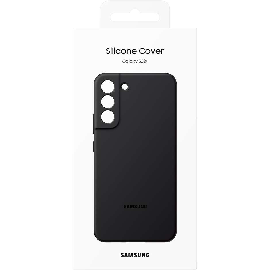 cover silicone s22 plus black
