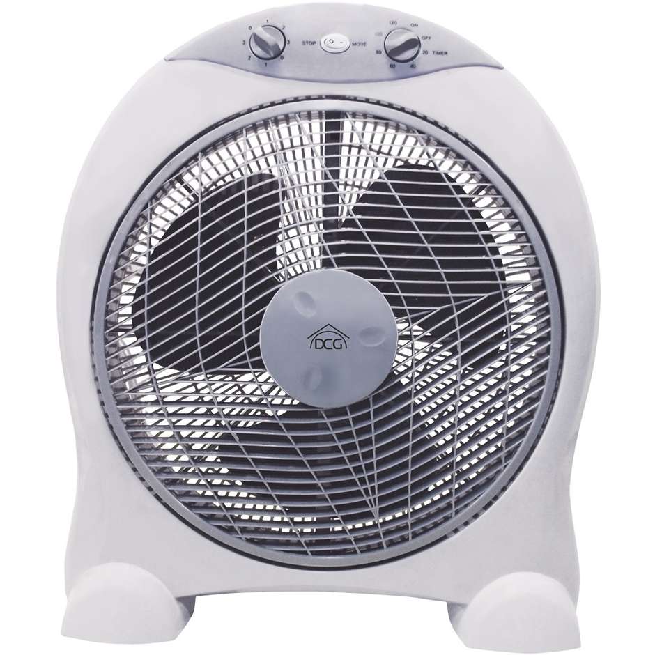 CRB1230 DCG Eltronic ventilatore tavolo/pavimento 40w diametro 40cm 3 velocità comandi frontali