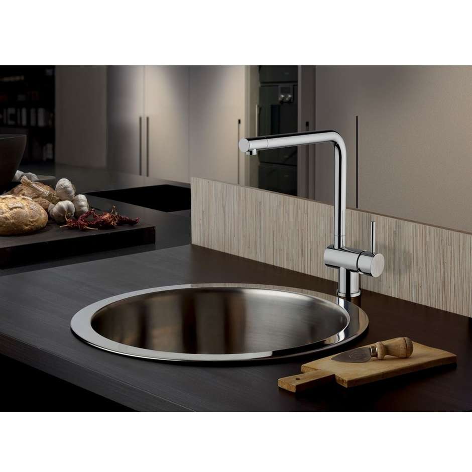 Crolla 7197CR Miscelatore cucina cromato