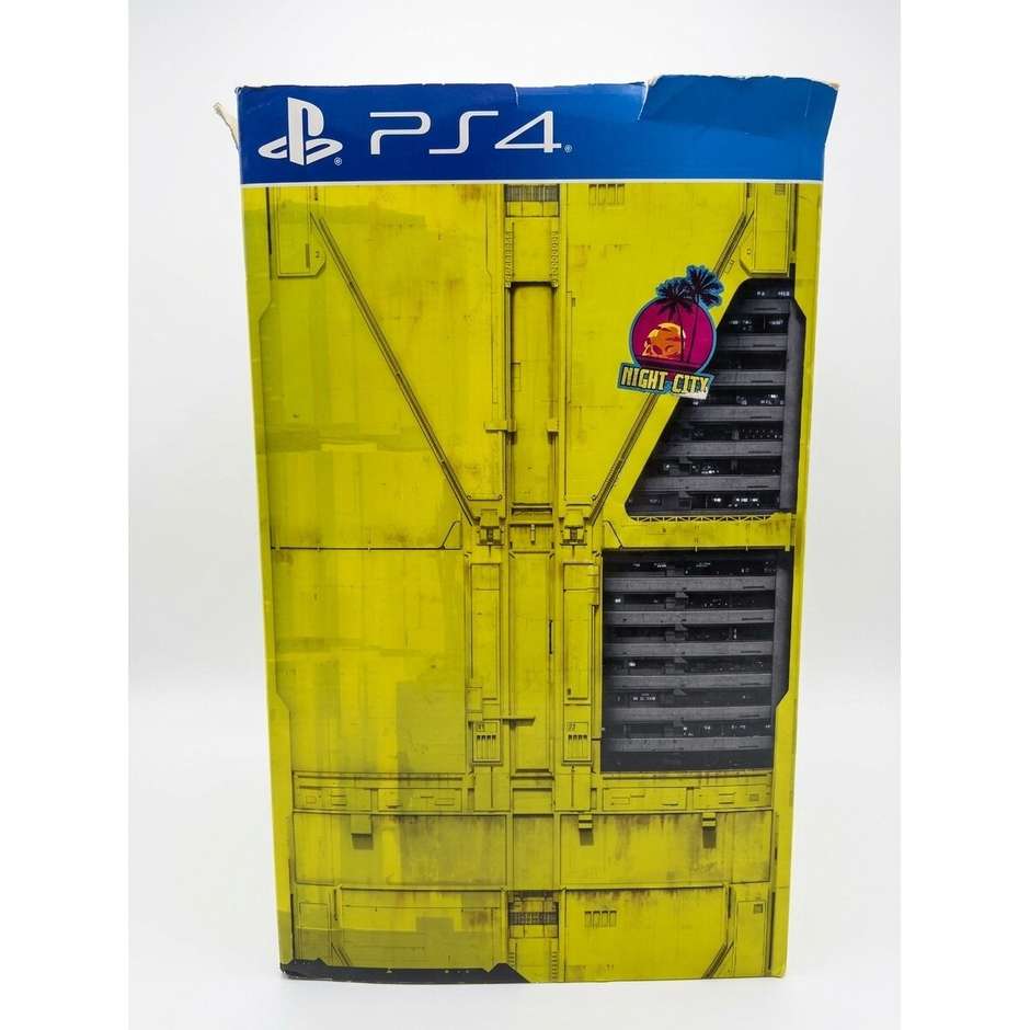 Cyberpunk 2077 Collector’s Edition PS4 Completa Mai Aperta con Confezione Esterna Danneggiata
