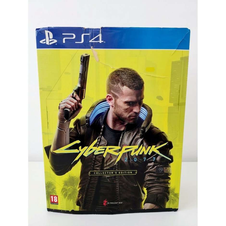 Cyberpunk 2077 Collector’s Edition PS4 Completa Mai Aperta con Confezione Esterna Danneggiata