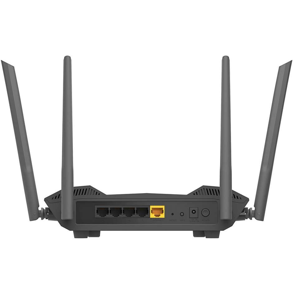 D-Link DIR-X1560 Router Wi-Fi compatibile con Alexa e Assistente Google colore nero