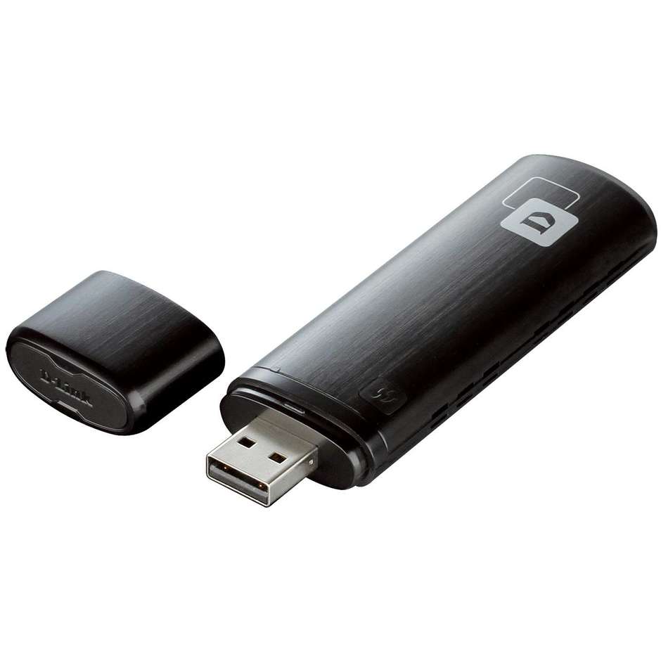 D-Link DWA‑182 Adattatore USB Wireless AC Dualband
