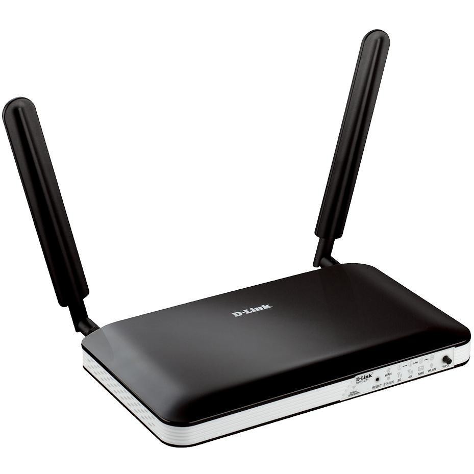 D-Link DWR-921 router wireless 4G LTE banda singola 2.4 GHz