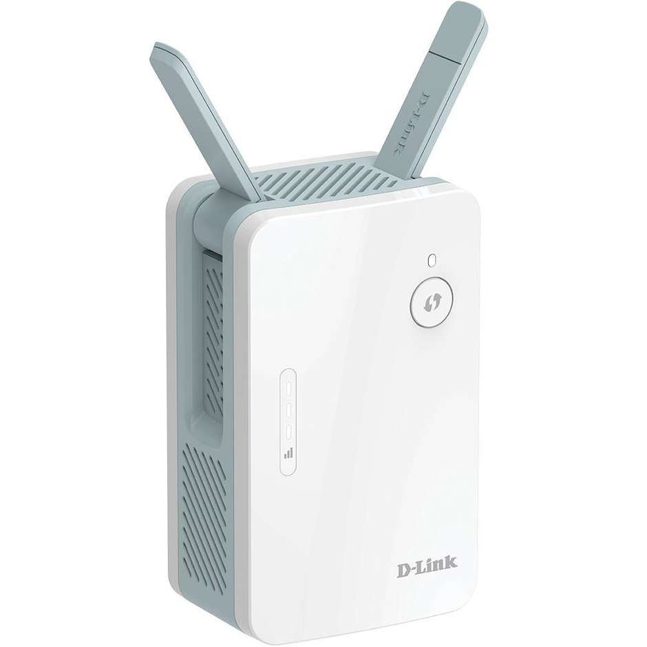 D-Link E15 EAGLE PRO AI Ripetitore Wi-Fi 6 AX1500 Range Extender con Porta Gigabit LAN e Mesh - Bianco