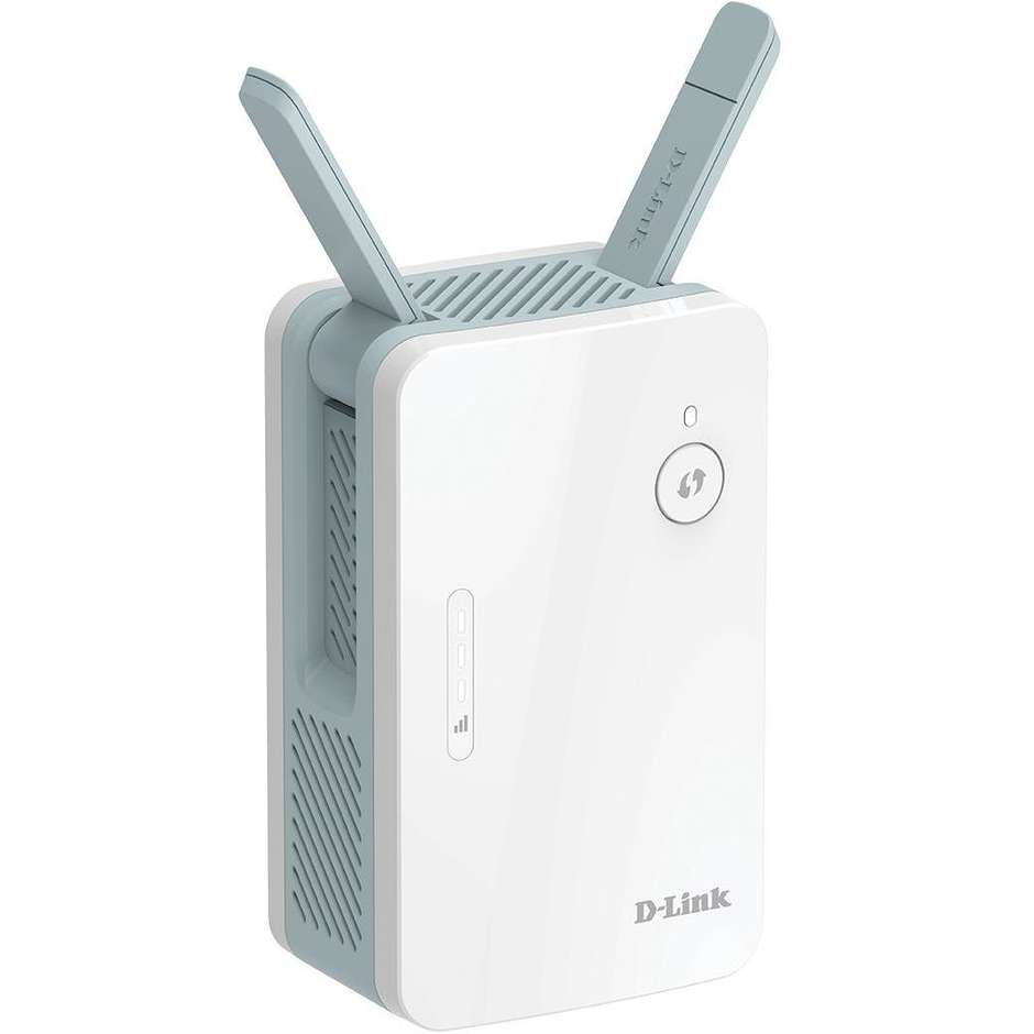 D-Link E15 Range Extender Ripetitore Wi-Fi con porta Gigabit colore bianco