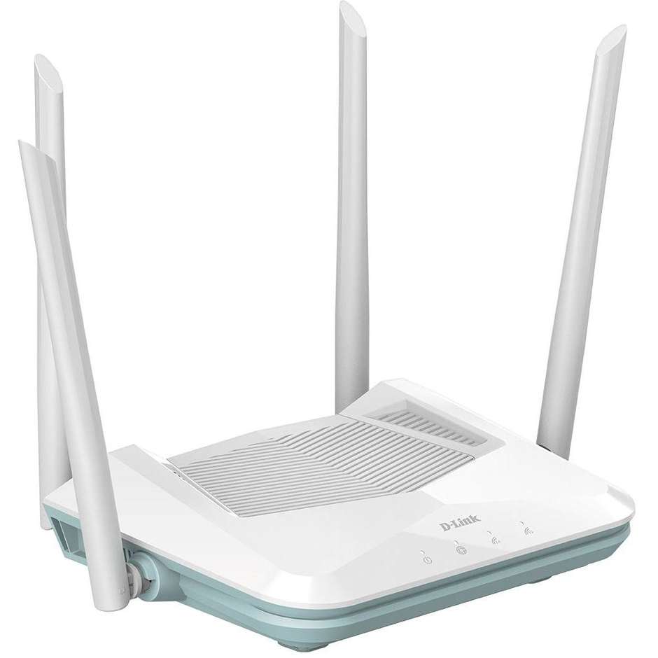 D-Link R15 Router wireless Gigabit Ethernet Dual-band (2.4 GHz/5 GHz) Colore Bianco