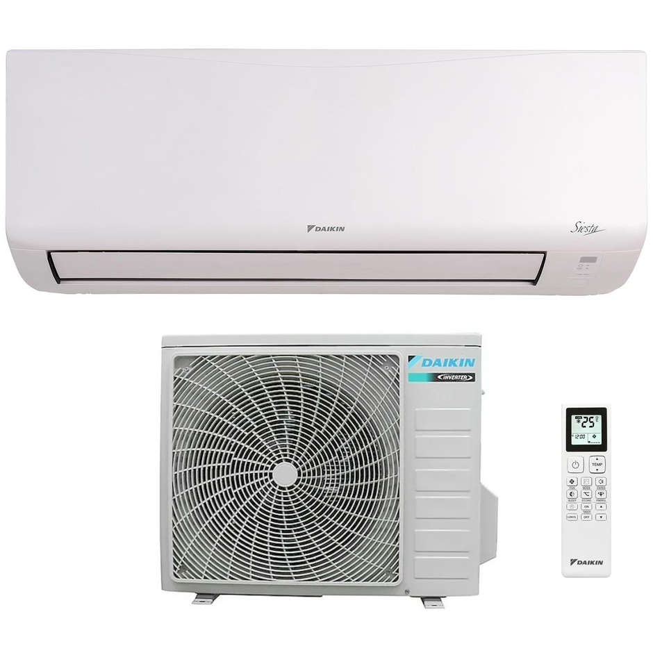 Daikin Siesta New Evolution Kit Monosplit 12000 BTU A++/A+ Wi-Fi Integrato Bianco ATXC35E + ARXC35E