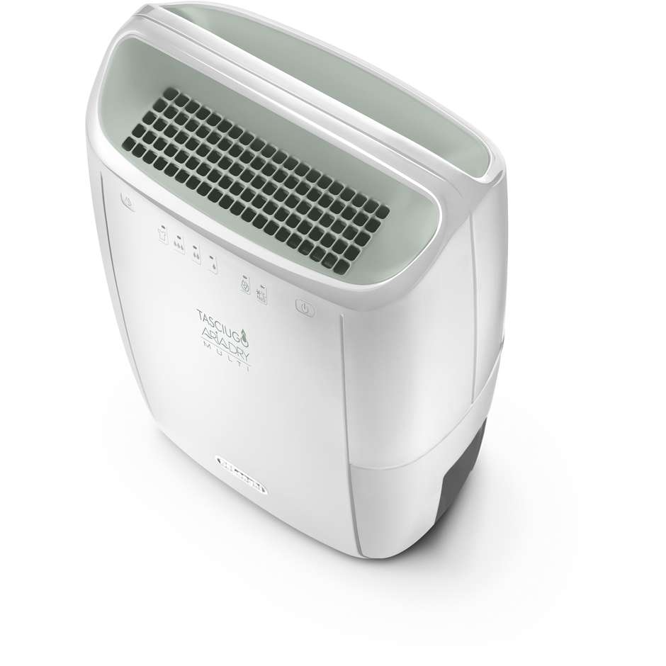 DE LONGHI DEX212SF Deumidificatore Portatile con Gas R290 20 L/24h Tanica 3 Litri Funzione Asciugabiancheria Laundry