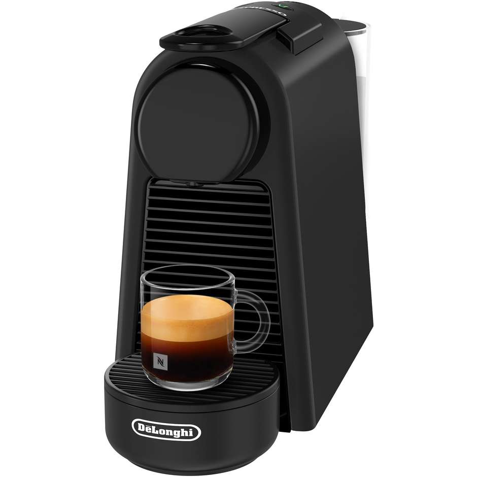 De Longhi EN85.BKMT Nespresso Essenza Mini Macchina da Caffè con sistema a capsule 1150 W Colore Nero Opaco