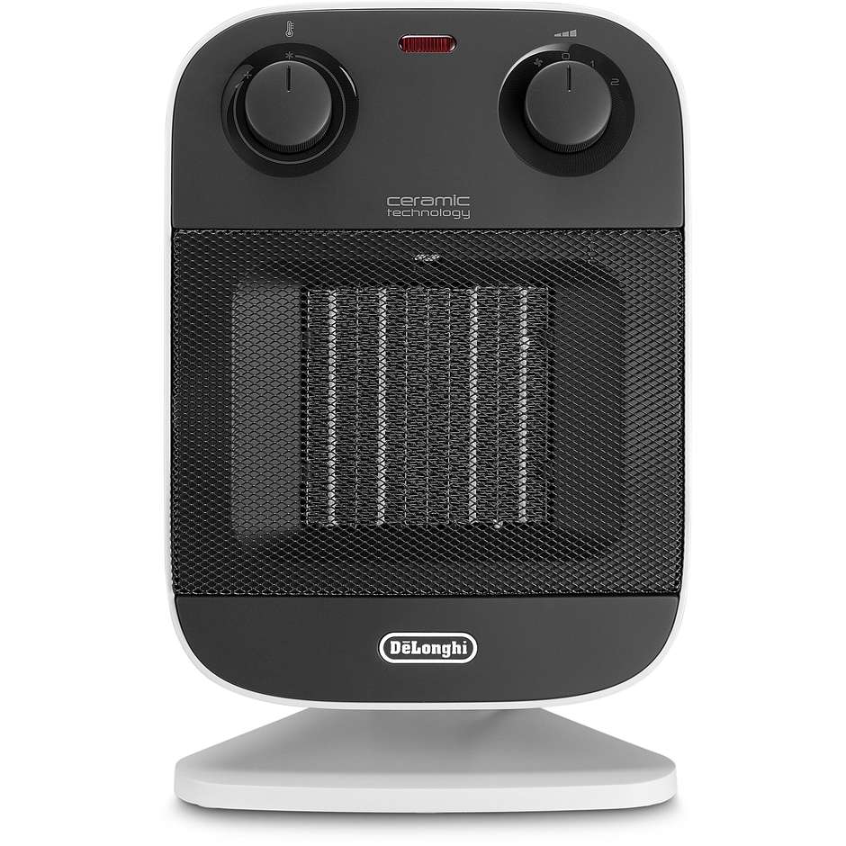Güde GH 2000 K Termoventilatore In Ceramica 2000W, 2 Livelli Di Calore, Termostato Regolabile, Silenzioso, Protezione Surriscaldamento, Per Ambienti Fino A 45 M³