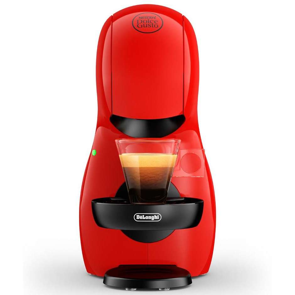 De Longhi Piccolo XS EDG210.R macchina del caffè potenza 1400 Watt colore rosso