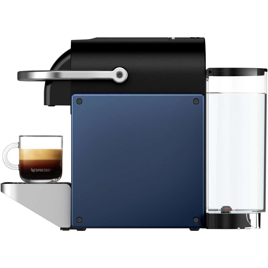 De Longhi Pixie EN127.BL Automatica Macchina per caffè a capsule 1 Lt Potenza 1260 W Colore Nero, Blu, Argento