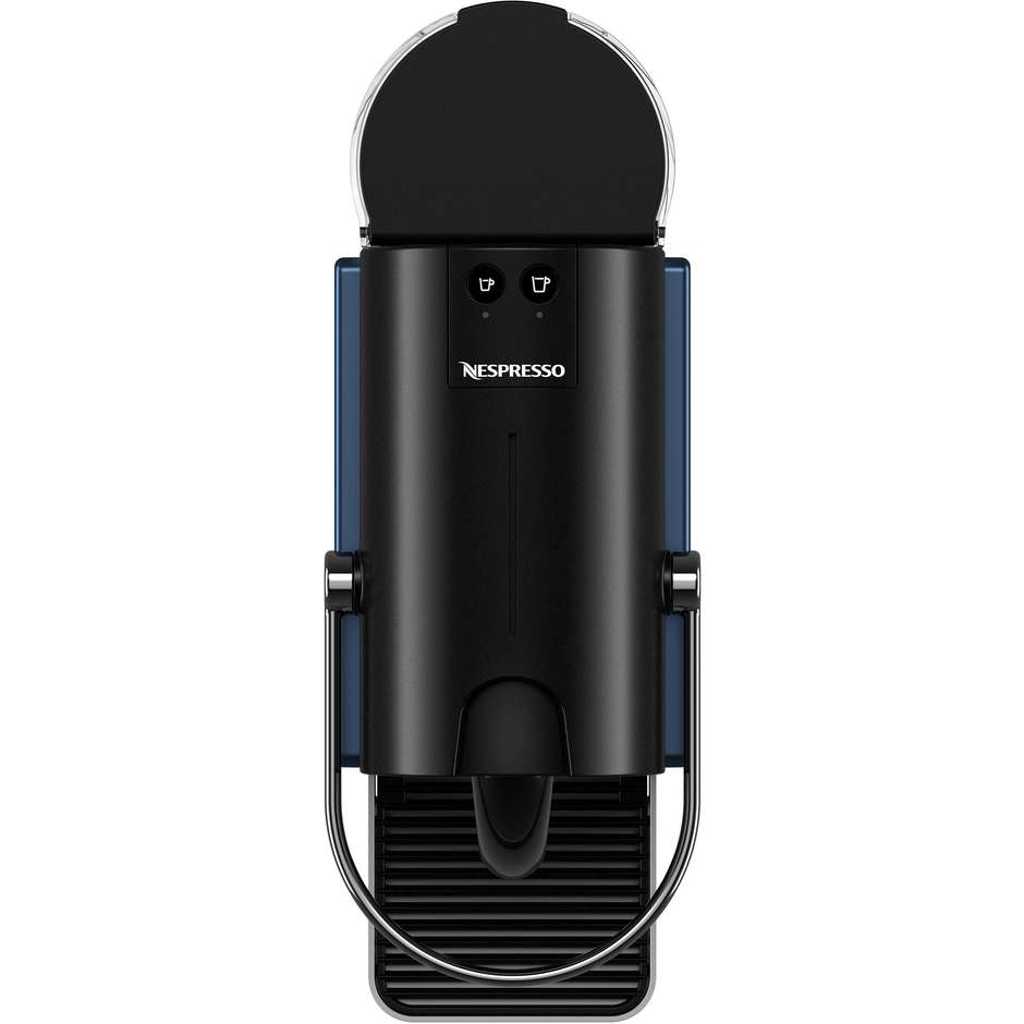De Longhi Pixie EN127.BL Automatica Macchina per caffè a capsule 1 Lt Potenza 1260 W Colore Nero, Blu, Argento