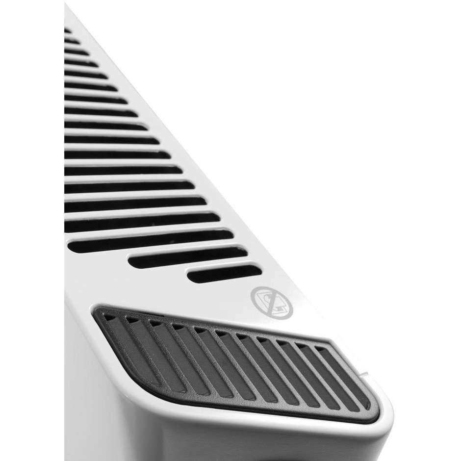 De Longhi Slim Style HSX 3320FS termoconvettore 2000 watt 3 livelli potenza kit per montaggio a parete colore bianco