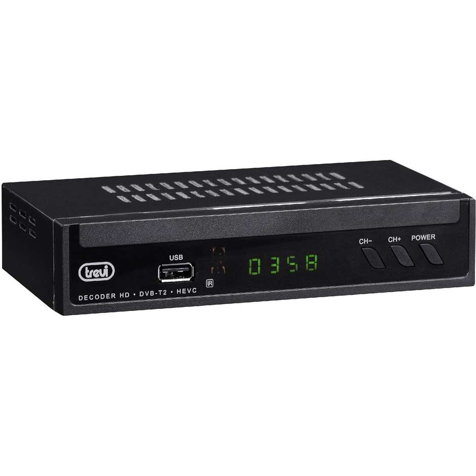 decoder dig terr 2 telecomandi hdmi scart hevc265
