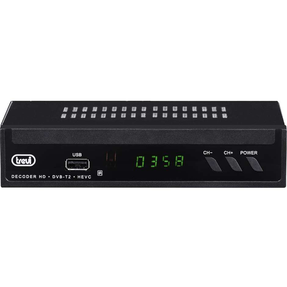 decoder dig terr 2 telecomandi hdmi scart hevc265
