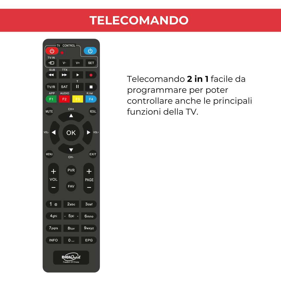 decoder dig tivusat microsat retro tv  tel 2 in 1