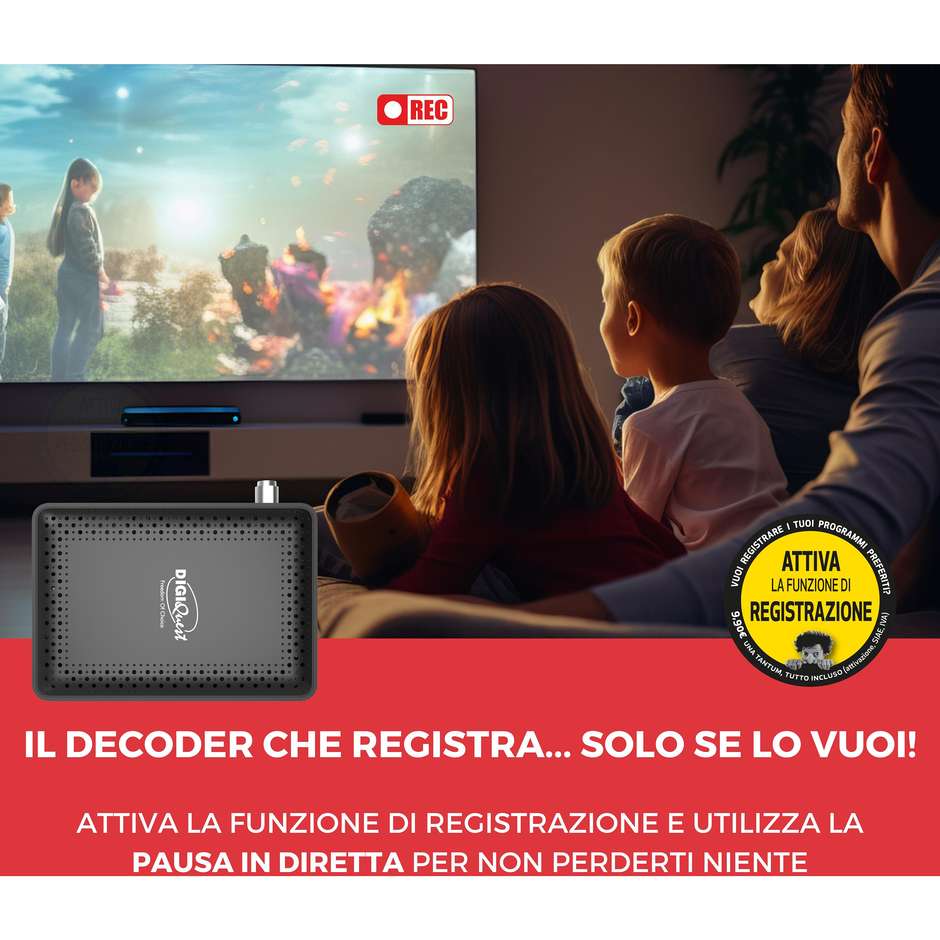 decoder dig tivusat microsat retro tv  tel 2 in 1