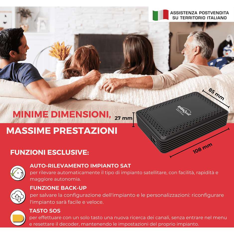 decoder dig tivusat microsat retro tv  tel 2 in 1