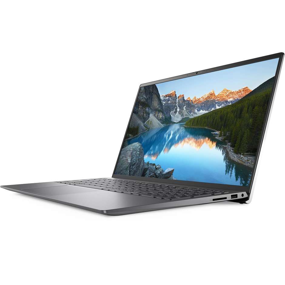 Dell Inspiron 5510 Notebook 15,6'' Full HD Intel Core i5-11 Ram 8 Gb SSD 512 Gb Windows 10 Home colore grigio