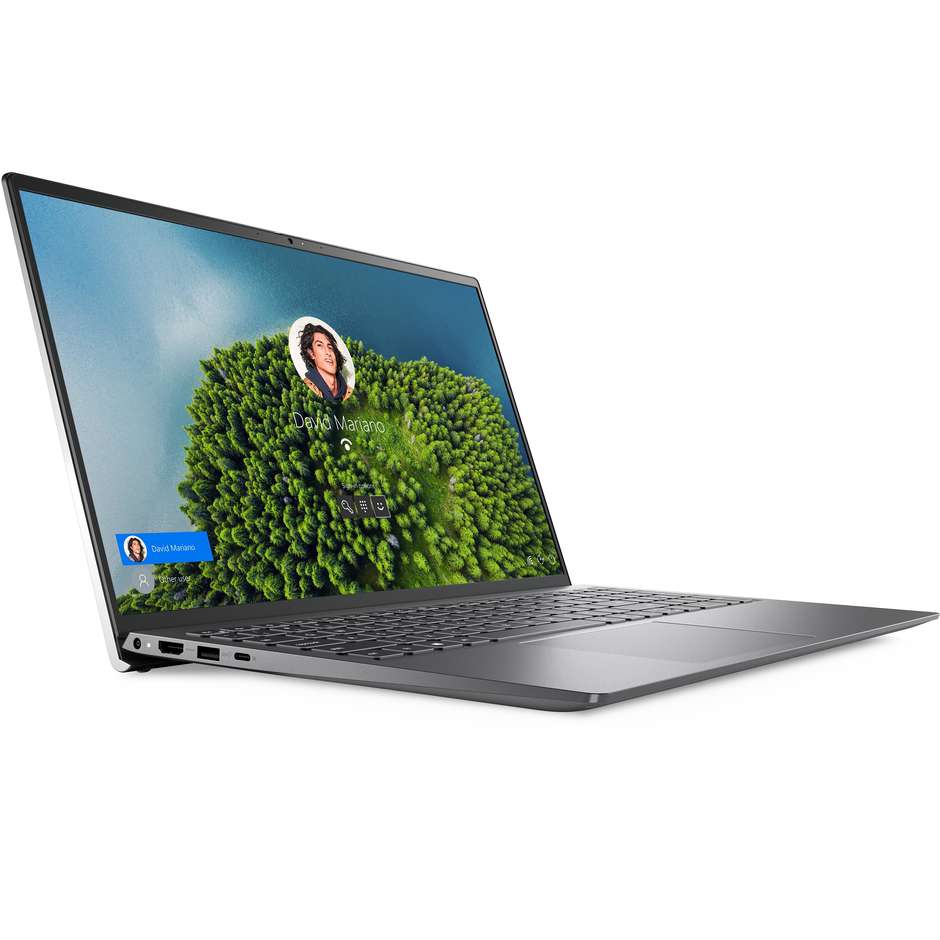 Dell Inspiron 5510 Notebook 15,6'' Full HD Intel Core i7-11 Ram 16 Gb SSD 1 Tb Windows 10 Home colore argento