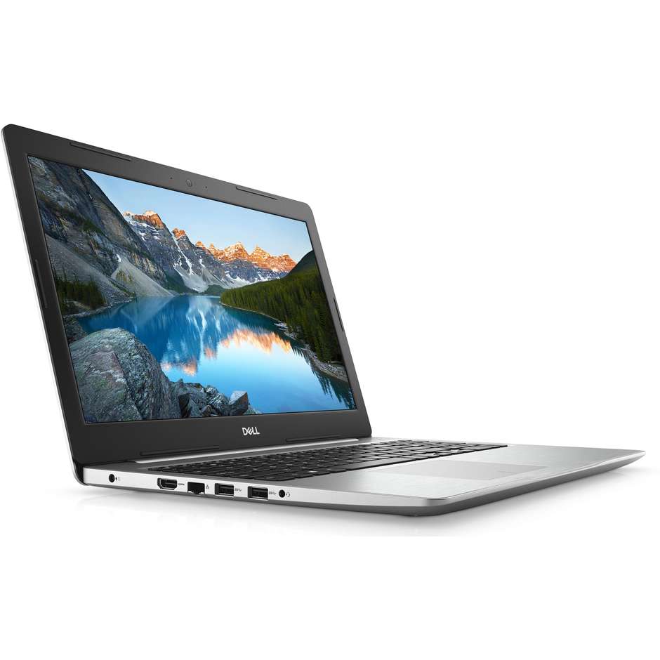 Dell Inspiron 5570 Notebook 15,6" Intel Core i5-8250U Ram 8 GB HDD 1 TB Windows 10 Home colore Argento