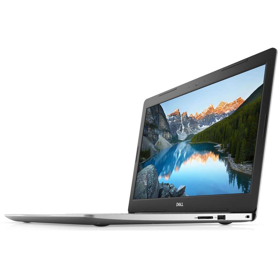 Dell Inspiron 5570 Notebook 15,6" Intel Core i5-8250U Ram 8 GB SSD 256 Windows 10 Home colore Argento