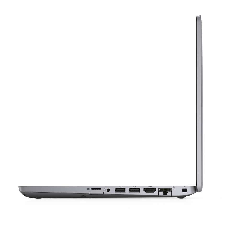 Dell Latitude 5410 Notebook 14'' Full HD Core i7-10 Ram 16 Gb SSD 512 Gb Windows 10 Pro colore grigio