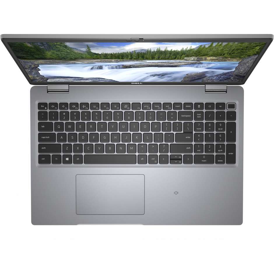 Dell Latitude 5520 Notebook 15,6'' Full HD Intel Core i5-11 Ram 8 Gb SSD 256 Gb Windows 10 Pro colore grigio