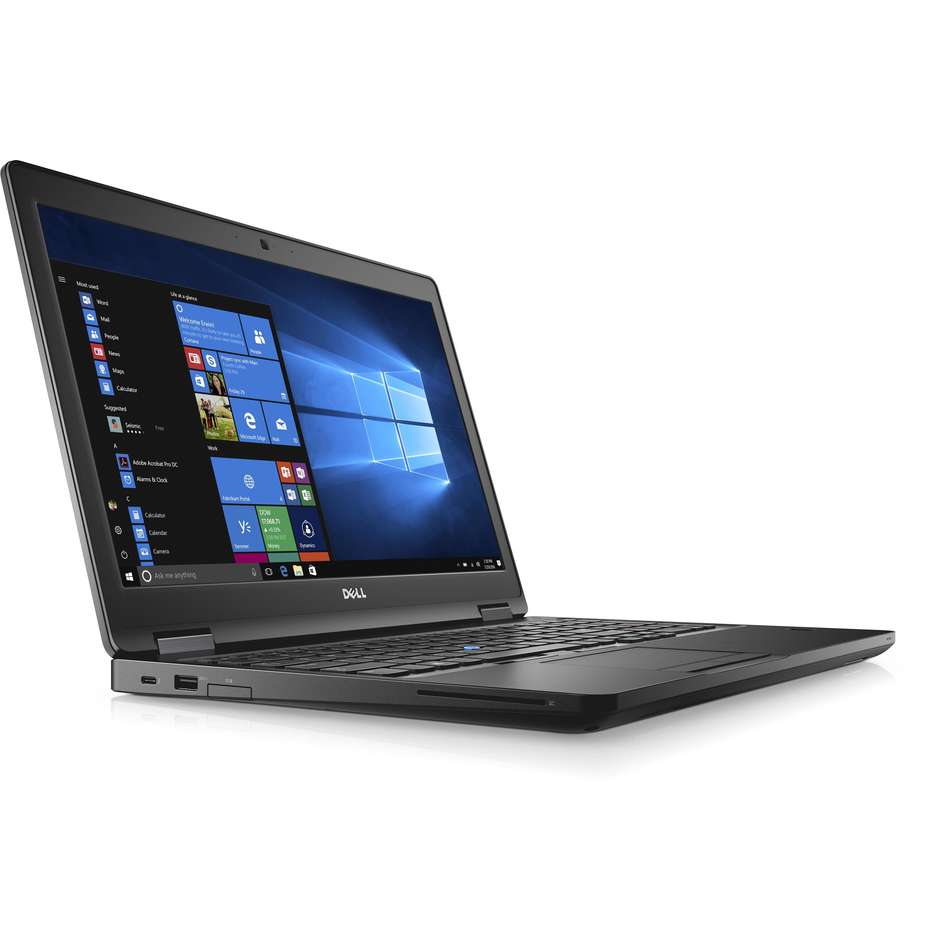 Dell Latitude 5580 colore Nero Notebook Windows 10 Pro