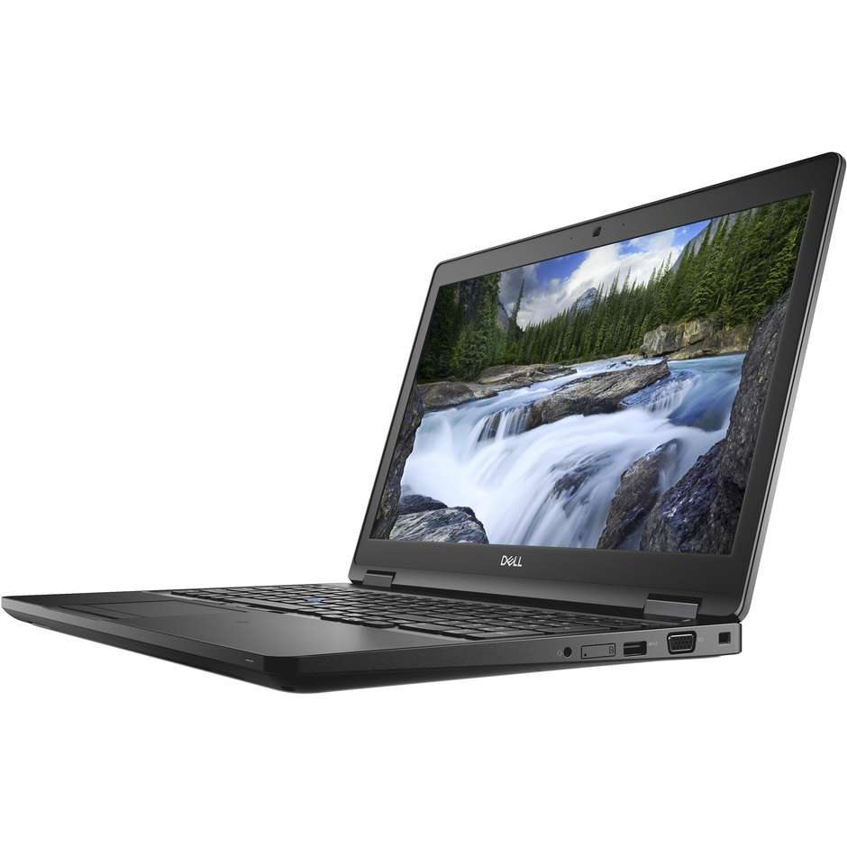 Dell Latitude 5590 R7DPC Notebook 15,6" Intel Core i5-8250U Ram 8 GB SSD 256 GB colore Nero