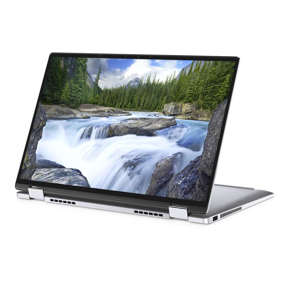 Dell Latitude 9410 Notebook 2-in-1 14'' Quad HD+ Intel Core i5-11 Ram 16 Gb SSD 512 Gb Windows 10 Pro colore grigio