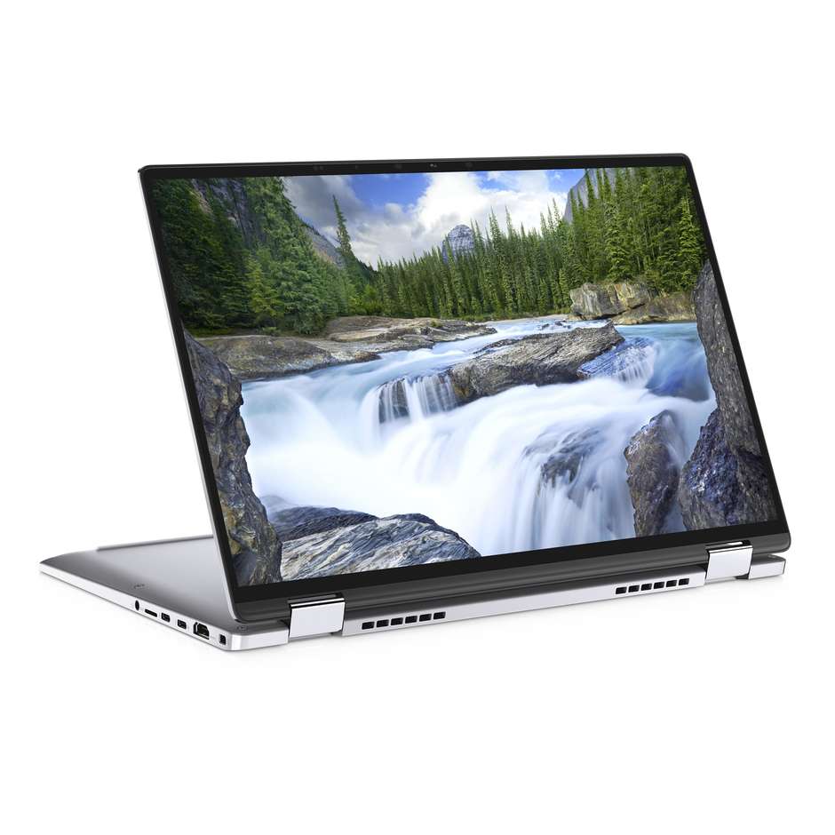 Dell Latitude 9410 Notebook 2-in-1 14'' Quad HD+ Intel Core i5-11 Ram 16 Gb SSD 512 Gb Windows 10 Pro colore grigio