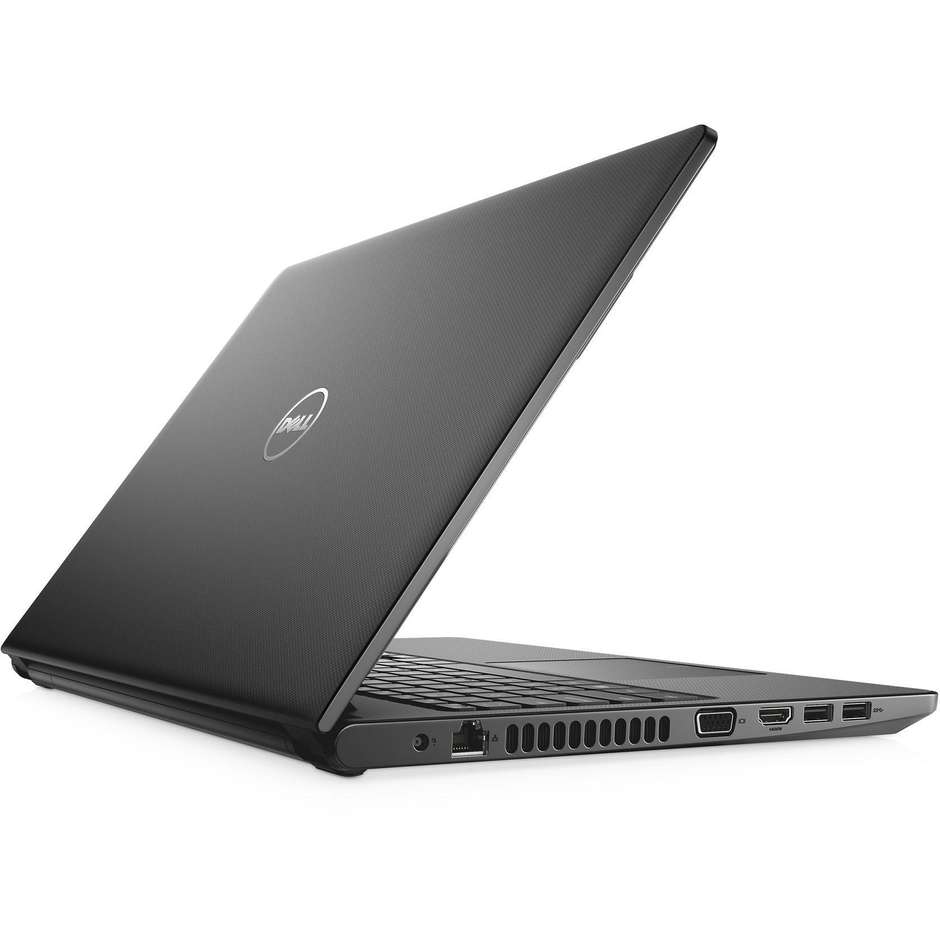 Dell Vostro 15 3568 Notebook 15,6" Intel Core i5-7200U Ram 8 GB SSD 256 GB Windows 10 Pro Nero