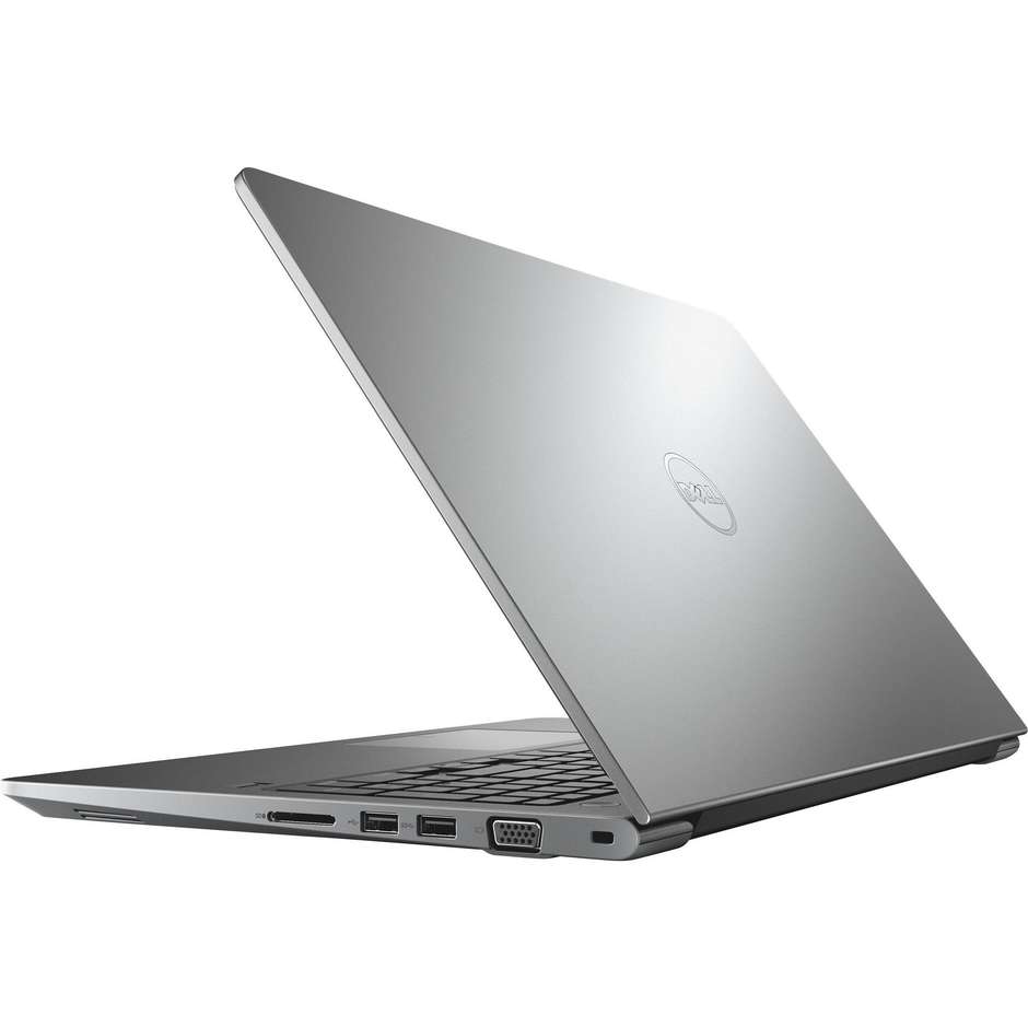 Dell Vostro 15 5568 Notebook 15.6" Intel Core i5-7200U Ram 8 GB HDD 1 TB Windows 10 Pro colore Grigio