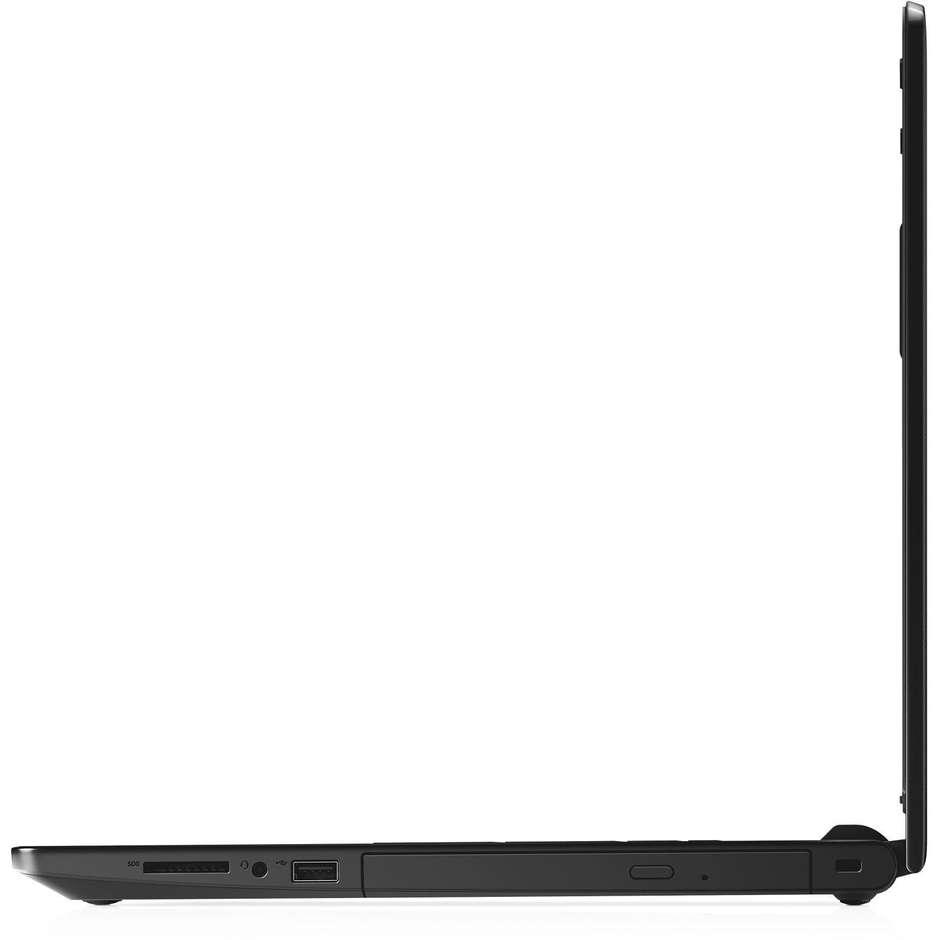Dell Vostro 3568 Notebook 15,6" Intel Core i3-7020U Ram 4 GB HDD 1 TB colore Nero