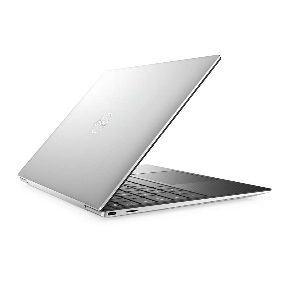 Dell XPS 13 9310 Notebook 13.4" Intel Core i7-1185G7 Ram 16 GB SSD 1000 GB Windows 10 Pro colore Argento