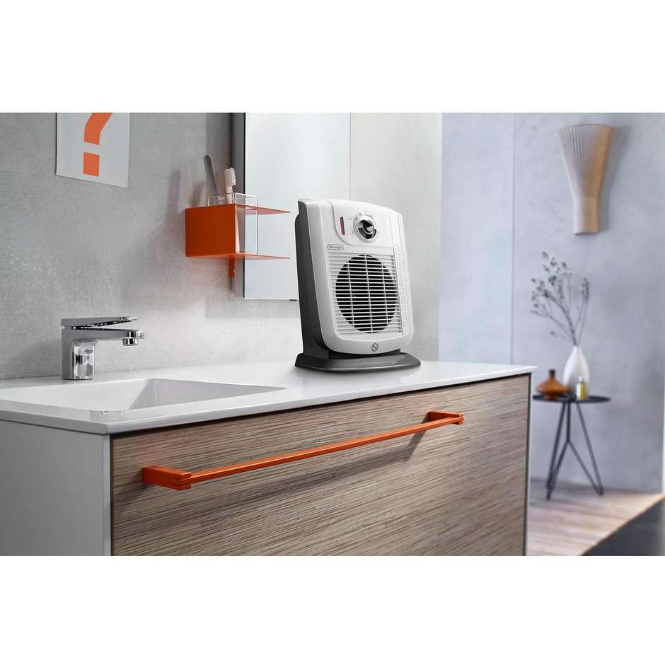 De'Longhi Caldobagno HBC3030, termoventilatore 2000 W con protezione IP21