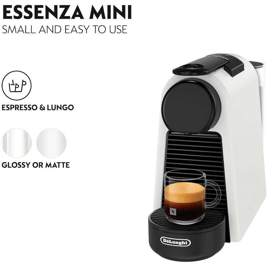 De'Longhi Essenza Mini EN85.WMT Nespresso Nero Lucido