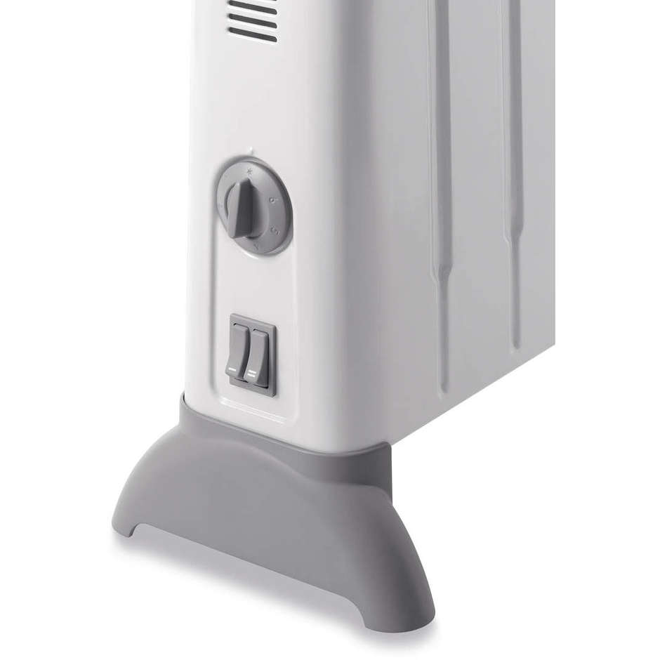 De'Longhi HCM2030 Termoconvettore Elettrico 2000 W Bianco – Termostato Ambiente, Parete/Pavimento