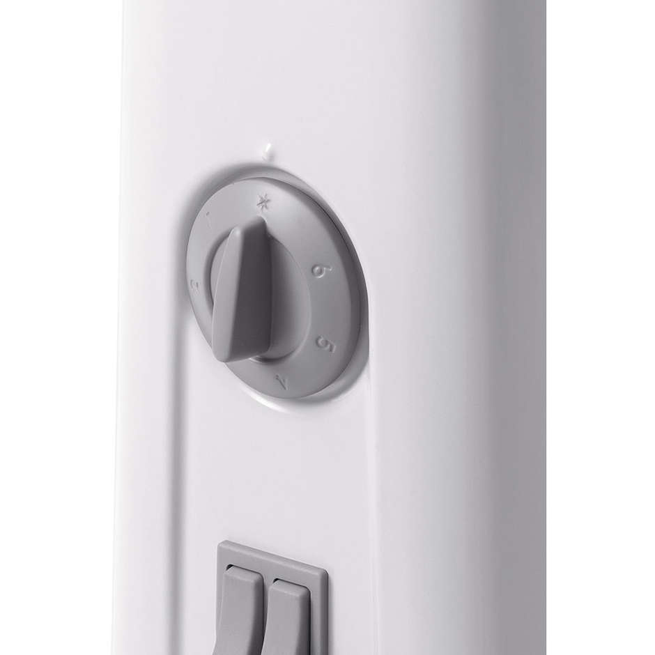 De'Longhi HCM2030 Termoconvettore Elettrico 2000 W Bianco – Termostato Ambiente, Parete/Pavimento