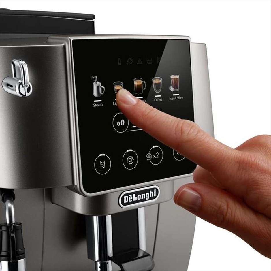 De'Longhi Magnifica Start ECAM220.50.TB - Macchina da Caffè Superautomatica Titanium Black