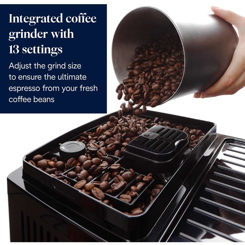 De'Longhi Magnifica Superautomatica ECAM220.60.B Macchina da Caffè 1450 W 15 bar Nero